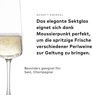 Набір келихів для білого вина Schott Zwiesel MioVino (4 шт.), німецька якість, Tritan-кристал, безпечні для миття в посудомийній машині