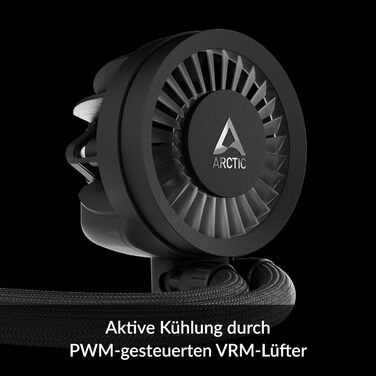 Система водяного охолодження ARCTIC Liquid Freezer III 280 для ПК - 2x140mm вентилятори, радіатор 38mm, PWM-насос, підтримка AMD AM5/AM4, Intel LGA1851/1700