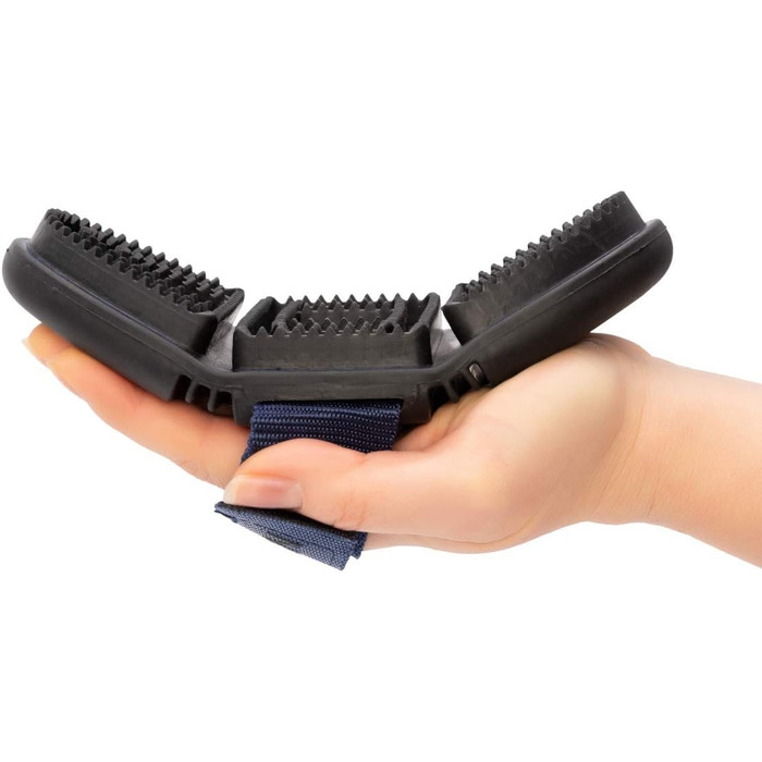 Штригучка для собак Kurzhaar Animalon | Штригучка для собак з короткою шерстю | Інноваційна щітка для собак для щадного догляду за шерстю (Блакитна)