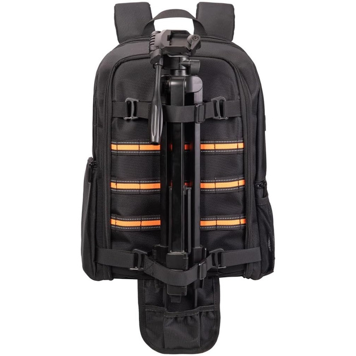 Рюкзак для камери Horfccid 23L, сумісний з DSLR, ноутбуком 15.6'' та штативом (Чорний)