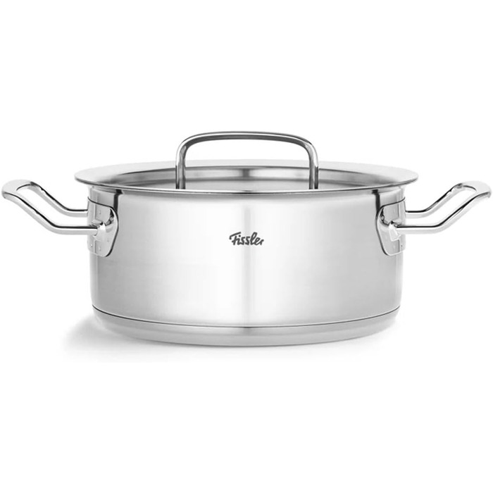 Каструля Fissler Original-Profi Collection 1,4 л, 16 см, нержавіюча сталь, з металевою кришкою, для індукції