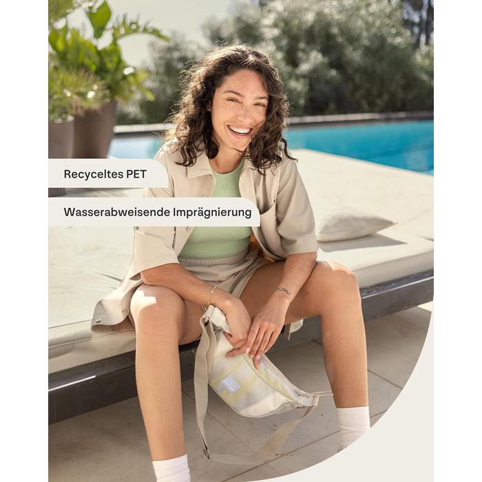 Сумка через плече Johnny Urban Ally Medium Desert Grey (1.3л) - Водовідштовхувальна Moon Bag для жінок та чоловіків