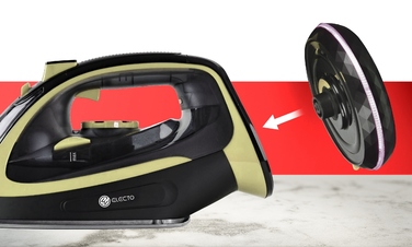 Бездротова праска Electo 2400 Вт, керамічна підошва, 450 мл, Anti-Drip