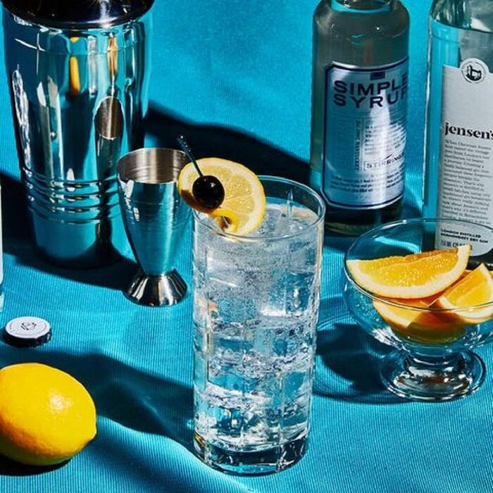 Набір для коктейлів GOLDGE 12 предметів: шейкер 750 мл, міксер, аксесуари для бару з нержавіючої сталі для дому та бару