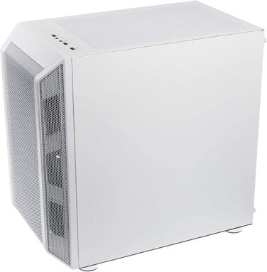 Корпус для ПК Kolink Citadel Mesh Micro-ATX RGB з прозорою бічною панеллю (білий)