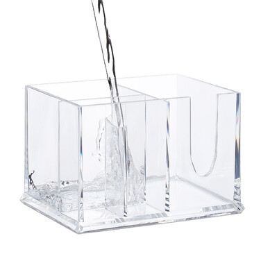 Relaxdays Cotton Swab Storage