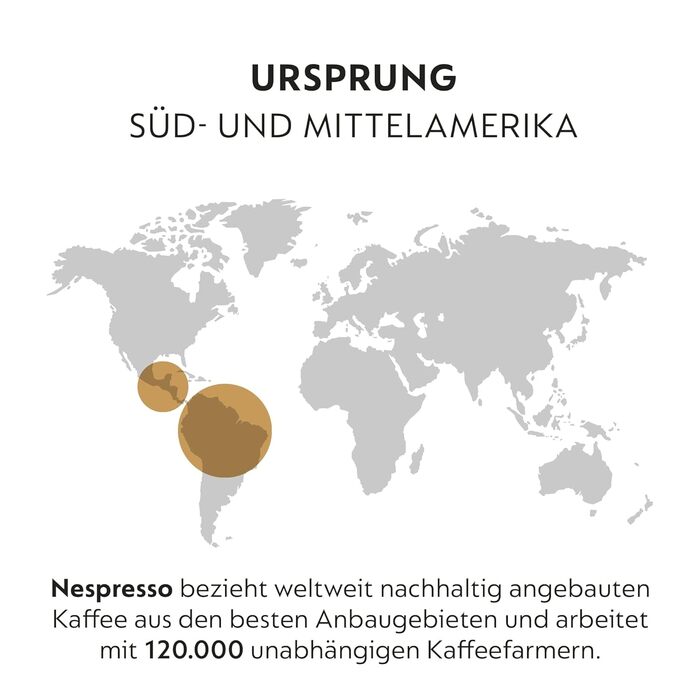 Кава Nespresso Original Arpeggio, темне обсмаження, 100 капсул, сумісна з кавомашинами Nespresso Original