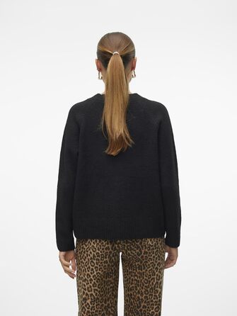 Жіноча в'язана кофта Vero Moda VMBOOM, чорна