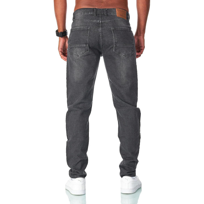 Чоловічі джинси JEEL Regular Fit, стрейч, деним, сірі (33W/30L)