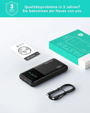 Power Bank INIU 27000mAh 140W з USB-C: заряд для телефону, ноутбука, MacBook, iPad, iPhone, Samsung