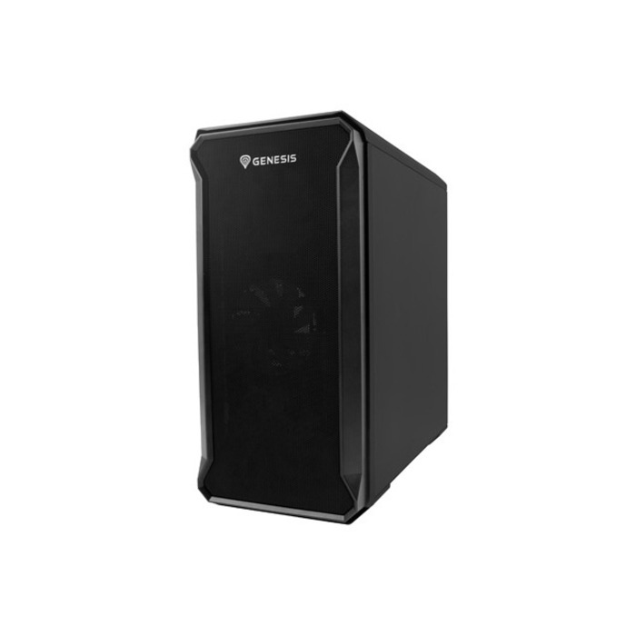 Корпус для ПК Genesis Irid 503 micro ATX, чорний, з вікном