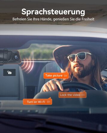 WOLFBOX Дзеркало заднього виду з камерою 12