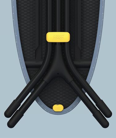 Прасувальна дошка Joseph Joseph Glide з компактними ніжками та інтегрованою підставкою для праски - Regular, Сірий/Жовтий, 130 см