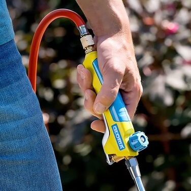 GLORIA Thermoflamm BIO Professional PLUS - Gas Flame Remover | Powerful & Durable | for Large Areas | Propane/Butane Cylinder Connection | Weed Burner for an Weed-Free Garden and Path