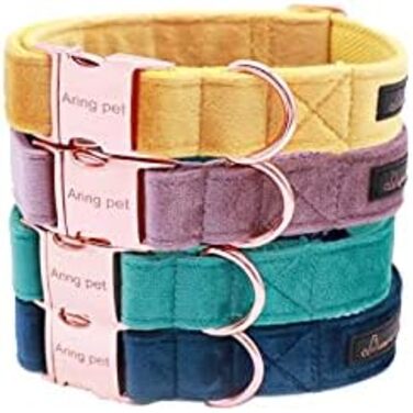 Набір повідка та нашийника для собак Aring Pet, XL, темно-зелений (Озеро Зелений)