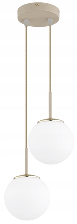 Підвісна лампа Elko-Lighting Milo Ecru — 2 цоколі E27