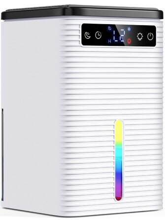 Електричний осушувач повітря 2500 мл з таймером та LED-підсвічуванням для дому