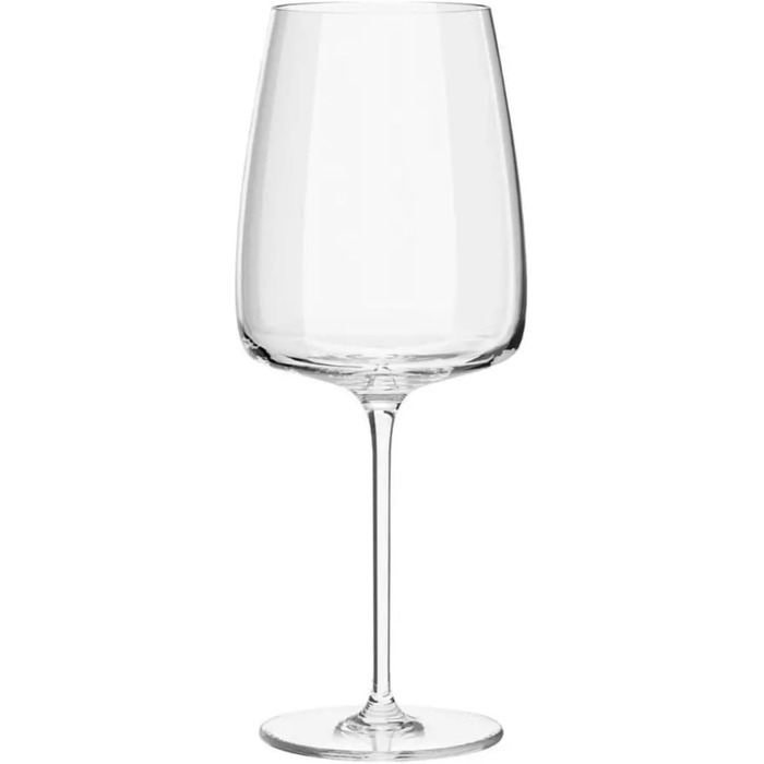 Набір келихів Krosno для білого, рожевого вина та Prosecco, 4 шт., об'єм 650/480 мл, сучасна колекція, для дому, ресторану, кухні, безпечні для миття в посудомийній машині