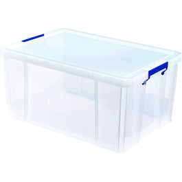 Велика пластикова коробка для зберігання з кришкою BANKERS BOX ProStore 70 л, 30×58×38,5 см
