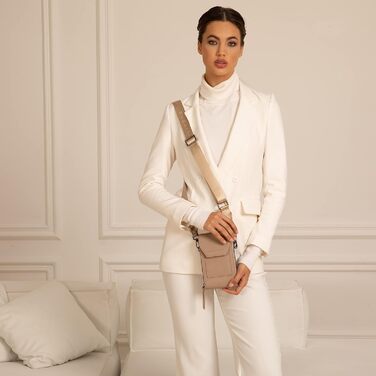 Сумка Bugatti Almata на плече з відділенням для смартфона, кросбоді для жінок, чорна