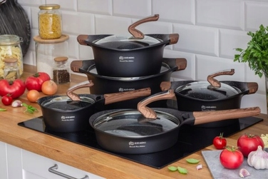 Набір алюмінієвого посуду Edenberg Decorate Your Kitchen, 15 предметів