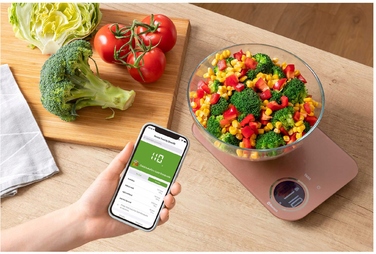 Електронні високоточні кухонні ваги Sencor SKS 7176GD з Bluetooth, 1г/8000г