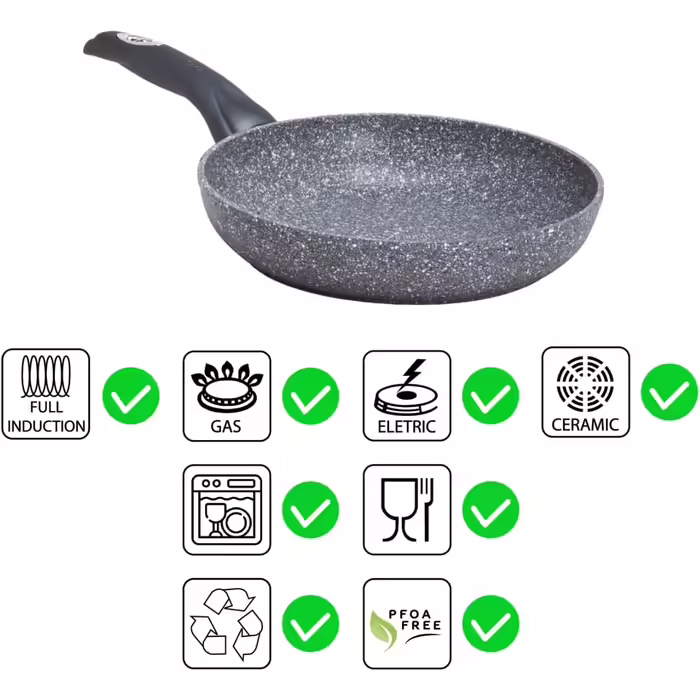 Aeternum Madame Petravera 3.0 Frying Pan Set made of Aluminium, induction-compatible, 24/28 cm. Madame Petravera 3.0 (Full Induction) Single Pans