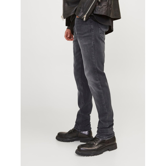 Джинси чоловічі JACK & JONES Glenn Original Slim Fit, чорний денім (36W/36L)