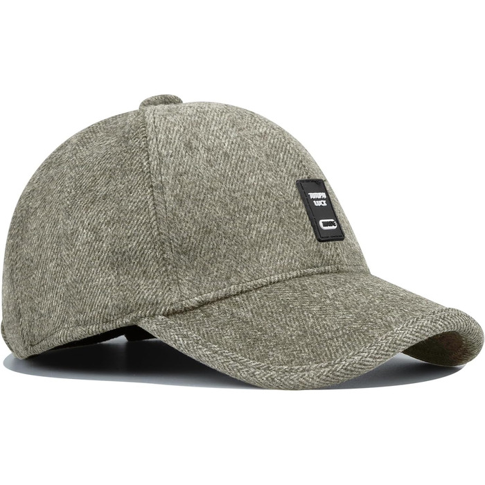 Кепка CLAPE з відворотками, повна кепка для чоловіків, спортивна кепка, стиль Old School, Dad Hat, в'язана кепка, зима/осінь/весна, універсальний розмір