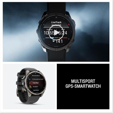 Розумний годинник Garmin fēnix 8 PRO (47 мм, Graphite) – Multisport, AMOLED, EKG, 10 днів роботи, 80+ функцій