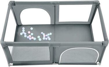 Клітка-забіг для цуценят з дверцятами, 180 x 120 x 66 см. Міцна клітка-забіг для цуценят та маленьких собак з надійного нейлону, легко миється, для використання в приміщенні та на вулиці.