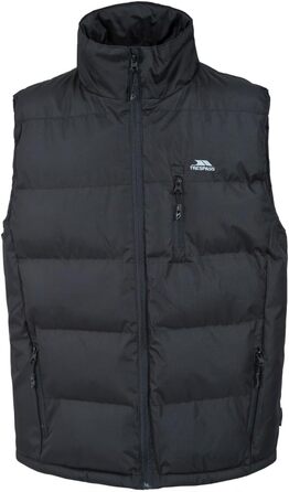 Чоловіча жилетка Trespass Casp, посилена, тепла, сіра (fint), чорна (5XL)