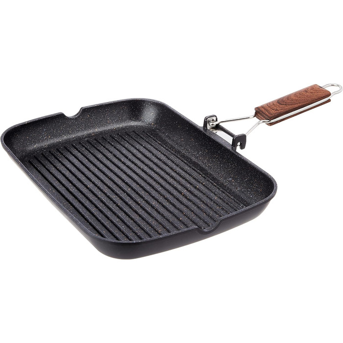 Сковорода-гриль Wecook! Ecochef 34x24 см алюмінієва з антипригарним покриттям