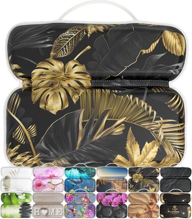 Подушка для ванни Sanilo Golden Leaves, м'яка подушка для шиї з присосками, декоративна, знімний чохол, що миється