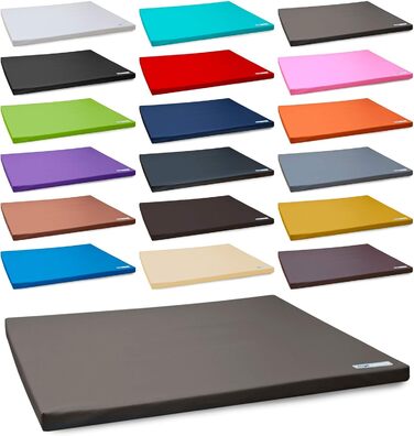 Лежанка для собак Easy з екошкіри, розмір M, 100 x 80 см. Підходить як килимок в багажник, лежанка, подушка для собак. Розміри: S (90 x 70 см), колір: тауп