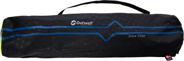Туристичний стілець Outwell Goya, 100 кг, поліестер, чорний, 13x30x110 см
