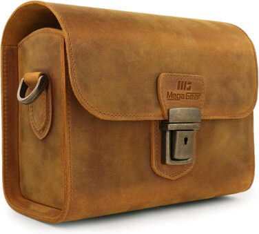 Чохол для камери MegaGear Pebble з натуральної шкіри для бездзеркальних, моментальних та DSLR камер