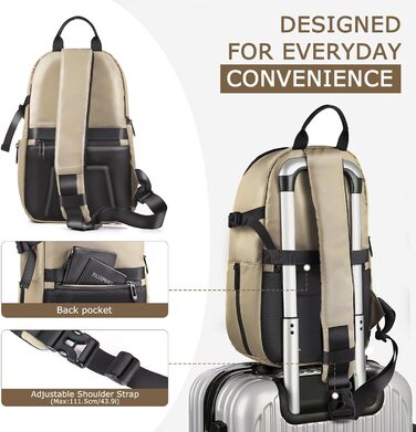 Сумка для камери на плече, рюкзак для DSLR/SLR/беззеркальної камери, фоторюкзак з кріпленням для штатива, знімні модульні вставки (зелений, коричневий)