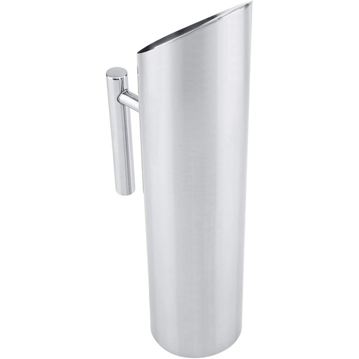 Water Carafe Pitcher Stainless Steel Water Jug for Home Office Hotel Cold Water Iced Tea Wine (2L)