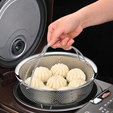 Вставка для пароварки, Ø 22 см, нержавіюча сталь 304, для каструль, сковорідок, мультиварки Instant Pot