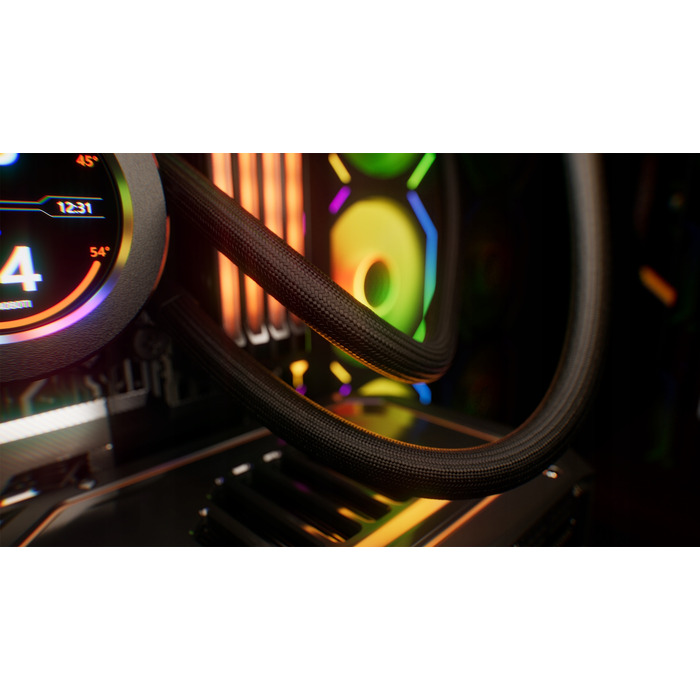 Рідинне охолодження AIO KRUX HydroGlance 240 ARGB з LCD-дисплеєм