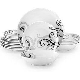 розмір: 18-частинний набір столових приборів