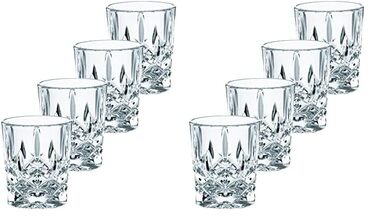 Набір віскі Nachtmann Noblesse (3 шт.): карафа 750 мл + 2 келихи 295 мл, кришталеве скло, для подарунка, 91899