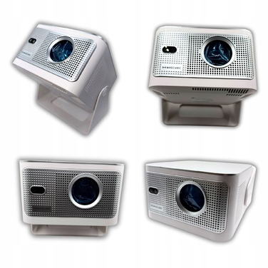 Портативний LCD-проектор Magcubic 4K LED, поворотний, білий