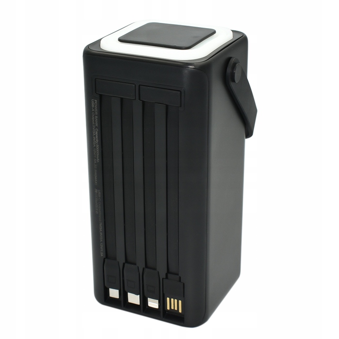 Потужний павербанк FUMO 50000 mAh, чорний