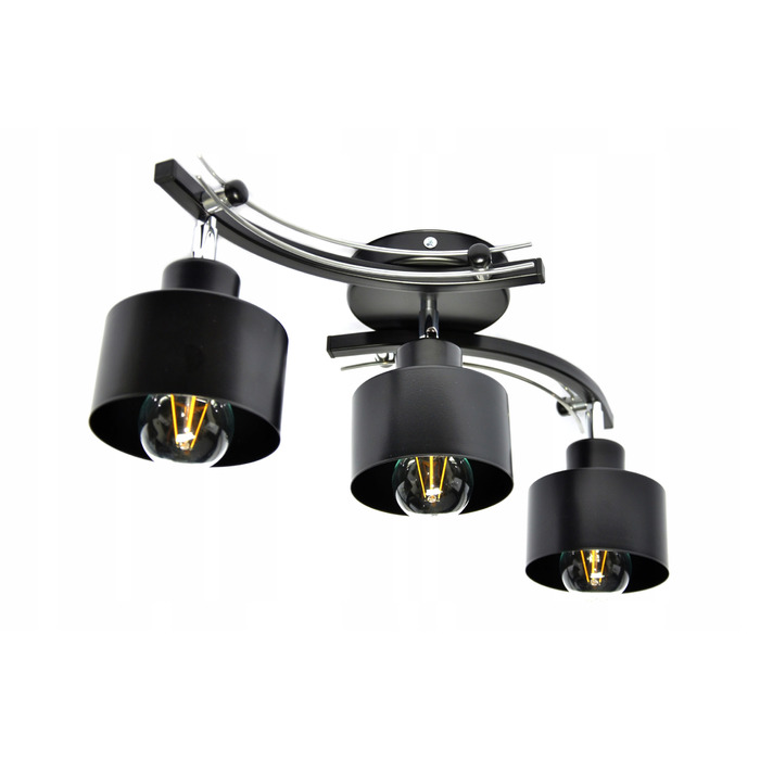 Стеля lampa-люстра FM3-W з плафоном для вітальні, модель WALEC_W