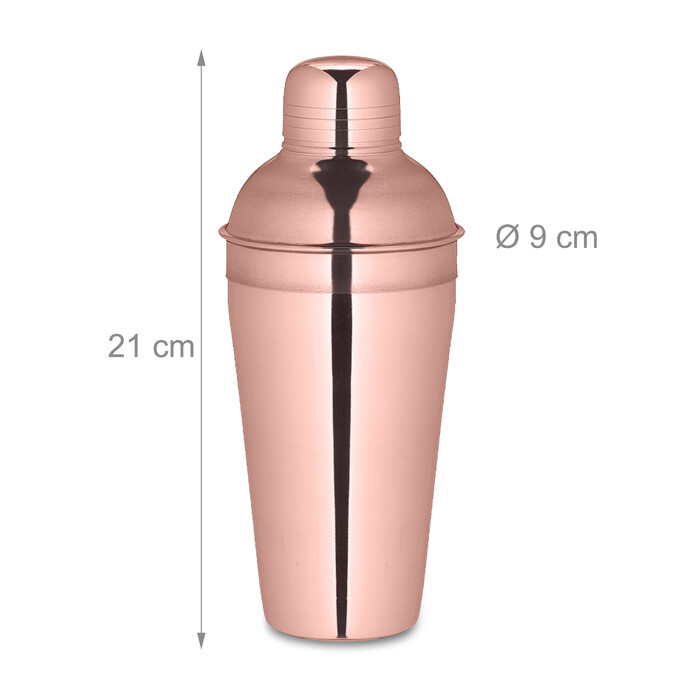 Relaxdays 5-Piece Cocktail Shaker Set