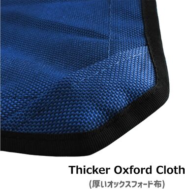 Складний стілець для кемпінгу Azarxis - портативний, легкий, для риболовлі, піших прогулянок, відпочинку на природі та барбекю, з сумкою (01 Чорний - L)