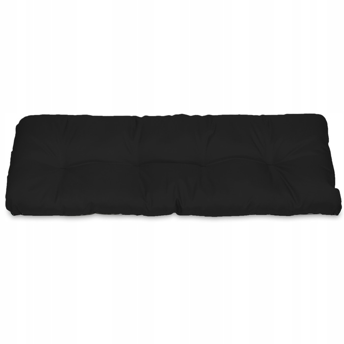 Подушка Superkissen24, 120 x 80 x 7 см, чорна