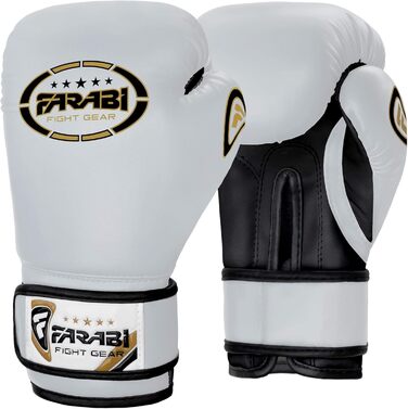 Дитячі боксерські рукавички Farabi Sports 6oz/8oz для боксу, ММА, муай-тай, кікбоксингу та спарингу